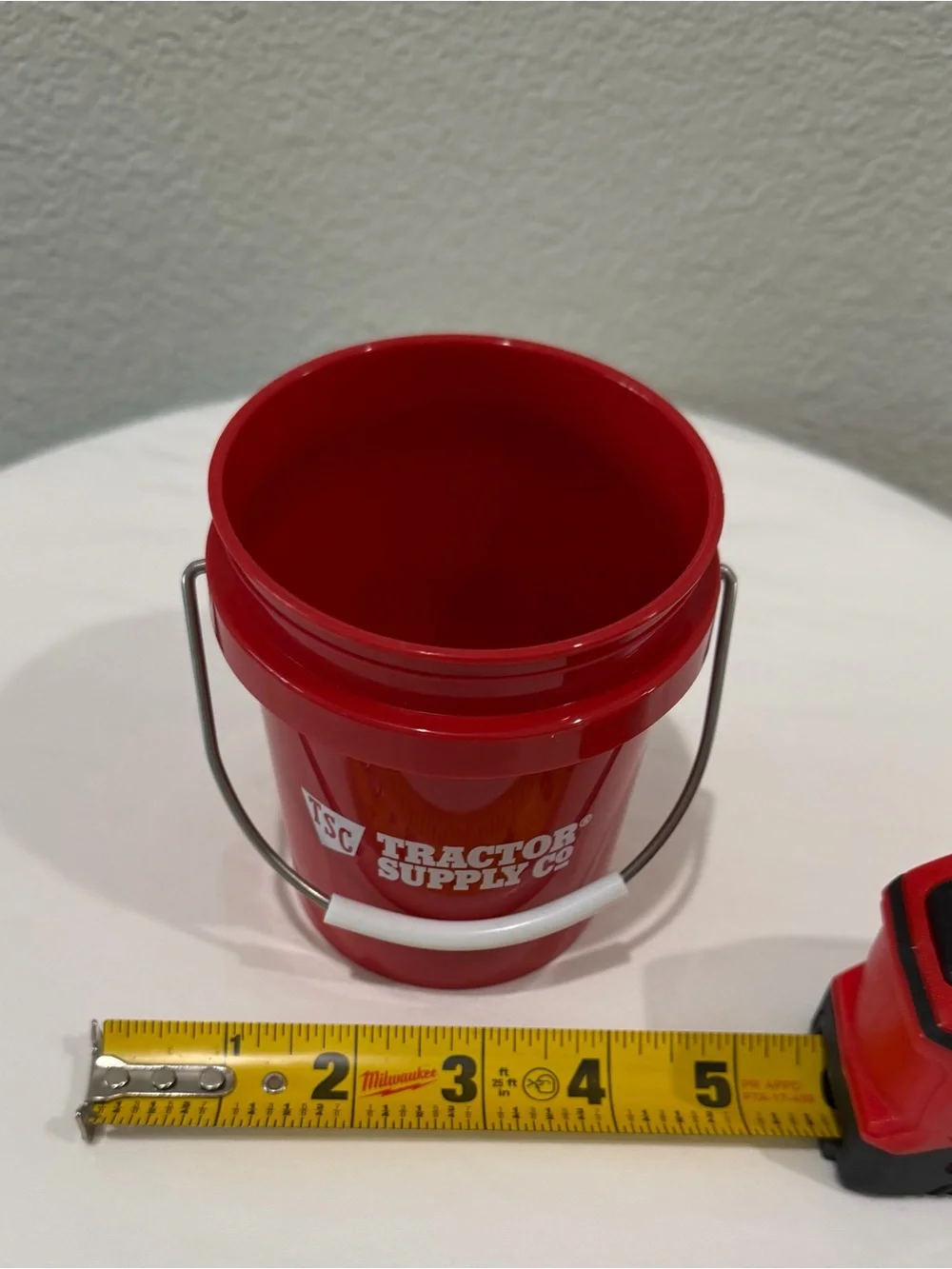 Tractor Supply Co Red Mini Bucket